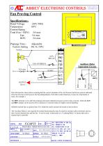 FX30PPT FAN PROVING AND PRE-PURGE TIMER