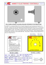 MPC32A INDUSTRIAL PHASE ANGLE POWER (DIMMER) CONTROL - 1