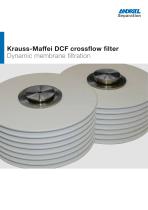 ANDRITZ Krauss-Maffei DCF crossflow filter - 1