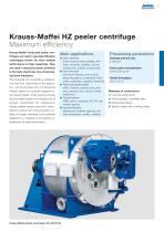 ANDRITZ Krauss-Maffei HZ peeler centrifuge - 3