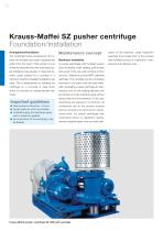 ANDRITZ Krauss-Maffei SZ pusher centrifuge - 10