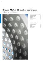 ANDRITZ Krauss-Maffei SZ pusher centrifuge - 2