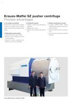 ANDRITZ Krauss-Maffei SZ pusher centrifuge - 4