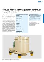 ANDRITZ Krauss-Maffei VZU-G gypsum centrifuge - 3