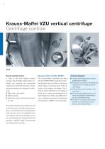 ANDRITZ Krauss-Maffei VZU vertical centrifuge - 8