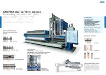 Filterpresses, side-bar design - 2