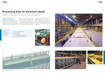 Processing lines and rolling mills for aluminum - 4