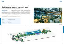 Processing lines and rolling mills for aluminum - 6