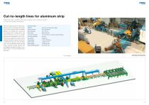 Processing lines and rolling mills for aluminum - 7