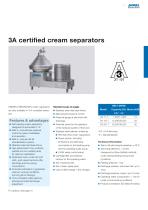 Separators for the dairy industry - 11