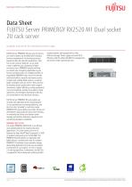 Data sheet - PRIMERGY RX2520 M1-1