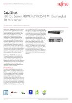 Data sheet - PRIMERGY RX2540 M1-1