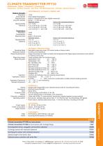 data sheet PFT30 - 2