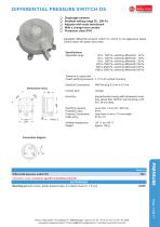 data sheet pressure switch - DS - 1