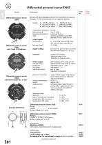 DS85Z - differential pressure sensor - 1