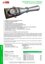 Venturi-flowmeter EVR2000 - venturi-flowmeter for flow measurement in pipelines - 1