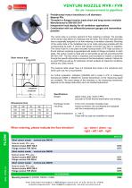 Venturirohr - venturi nozzle for air measurement in pipelines - 1