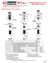 EMC® Non-insulated Test Jacks and .040 / .080 - 7