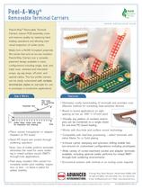 Peel-A-Way® Removable Terminal Carriers - 1