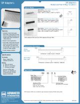 SIP Socket and Adapter Strips - 3