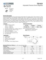 TS1431ACX Power Management Ics-Voltage Reference-Voltage Reference-1