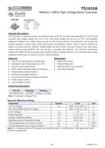 TS1910ACS Power Management Ics-Switching Regulator-DC/DC Converter (Integrated Switch)-1