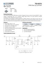TS19375CS Power Management Ics-Switching Regulator-DC/DC Controller (External Switch)-1