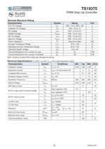 TS19375CS Power Management Ics-Switching Regulator-DC/DC Controller (External Switch)-2