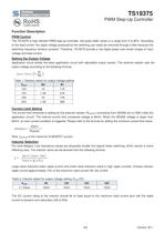 TS19375CS Power Management Ics-Switching Regulator-DC/DC Controller (External Switch)-4