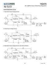 TS2576 3A / 52KHz Buck Switching Regulator-4