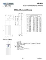 TS2576 3A / 52KHz Buck Switching Regulator-6