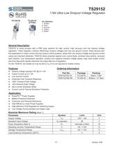 TS29152CM5 Power Management Ics-Linear Voltage Regulator- Ultra Low Dropout Voltage Regulator-1