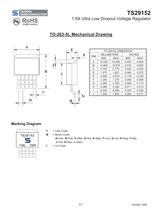 TS29152CM5 Power Management Ics-Linear Voltage Regulator- Ultra Low Dropout Voltage Regulator-7