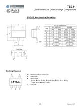 TS331CX5 Power Management Ics-Amplifier & Comparator-Comparator-4
