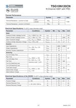 TSG10N120CN Discrete Devices-IGBT-IGBT-2