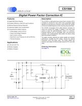 CS150x/160x/1601H High Efficiency Digital Power Factor Correction ICs - 1