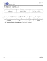 CS3003/04/13/14 Precision Low-Voltage, Low-Power Operational Amplifiers - 8