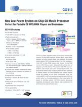 CS7410 CD/MP3/WMA Audio Controller - 1