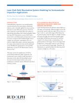 Laser Dark-field Illumination System Modeling for Semiconductor Inspection Applications - 1