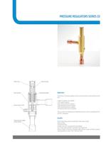 PRESSURE REGULATORS SERIES 33 - 2