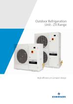 Outdoor Refrigeration Unit - ZX Range - 1