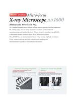 µB1600: Microfocus digital x-ray microscope - 2