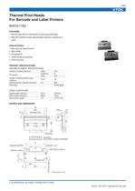 [BHF/BHP] Series for Barcode Printers, and Label Printers-4