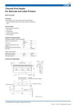 [BHF/BHP] Series for Barcode Printers, and Label Printers-5