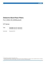 Dielectric Band Pass Filters CF61A8501 - 1