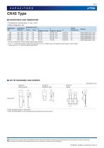 Disc Type Capacitors with Lead CK45  series - 9