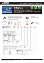 Multilayer Ceramic Chip Capacitor C Series Commercial Grade Low ESL Reverse Geometry - 3