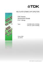 Multilayer Ceramic Chip Capacitor CKC Series Automotive Grade - 1