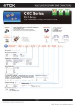 Multilayer Ceramic Chip Capacitor CKC Series Automotive Grade - 3