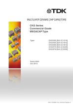 Multilayer Ceramic Chip Capacitor design with 2 L-shape leadframes - 1